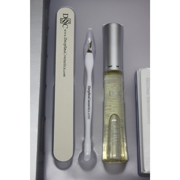 Deep Sea Cosmetics Platinum Wave Nail‎ Treatment Kit Complete Set Manicure - Picture 5 of 15